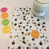 Sluitstickers oranje/geel/roze/groen - Afbeelding 2