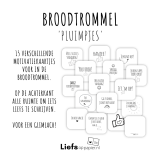 Broodtrommel pluimpjes - Afbeelding 2