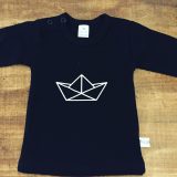 Baby longsleeve zwart mt 56 - Afbeelding 2