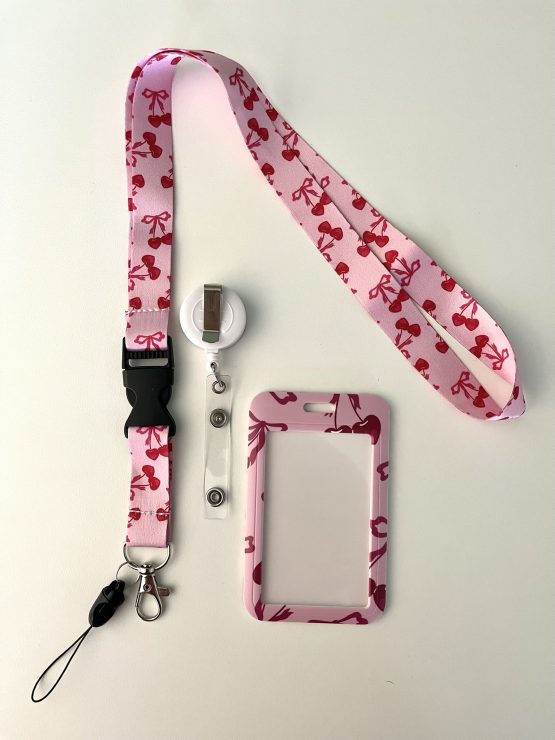 Badgehouder "Cherry love" - Afbeelding 2